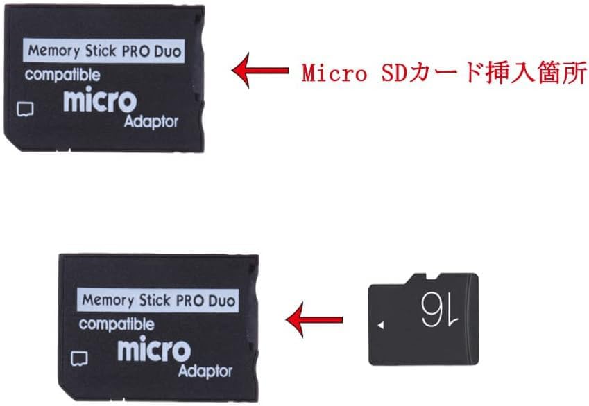 Amazon.co.jp|Iesooy PSPメモリーカード変換器 Micro SDから